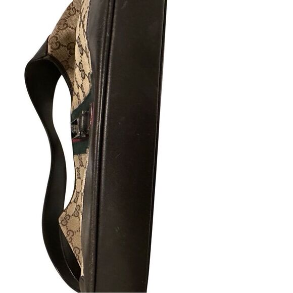 Gucci Brown and Black Shoulder Bag - Picture 4 of 10